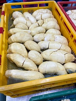 Ready-to-eat durian